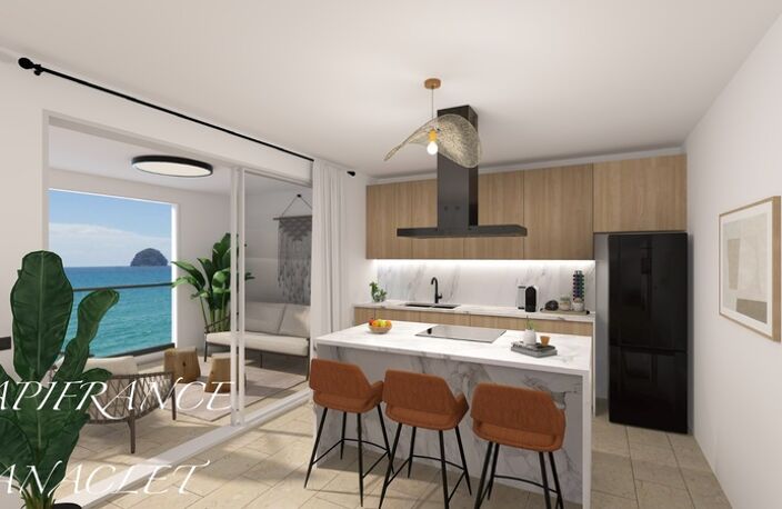 🌊 À VENDRE – APPARTEMENT T3 DE STANDING NEUF – VUE ROCHER DU DIAMANT – LE DIAMANT — photo 4