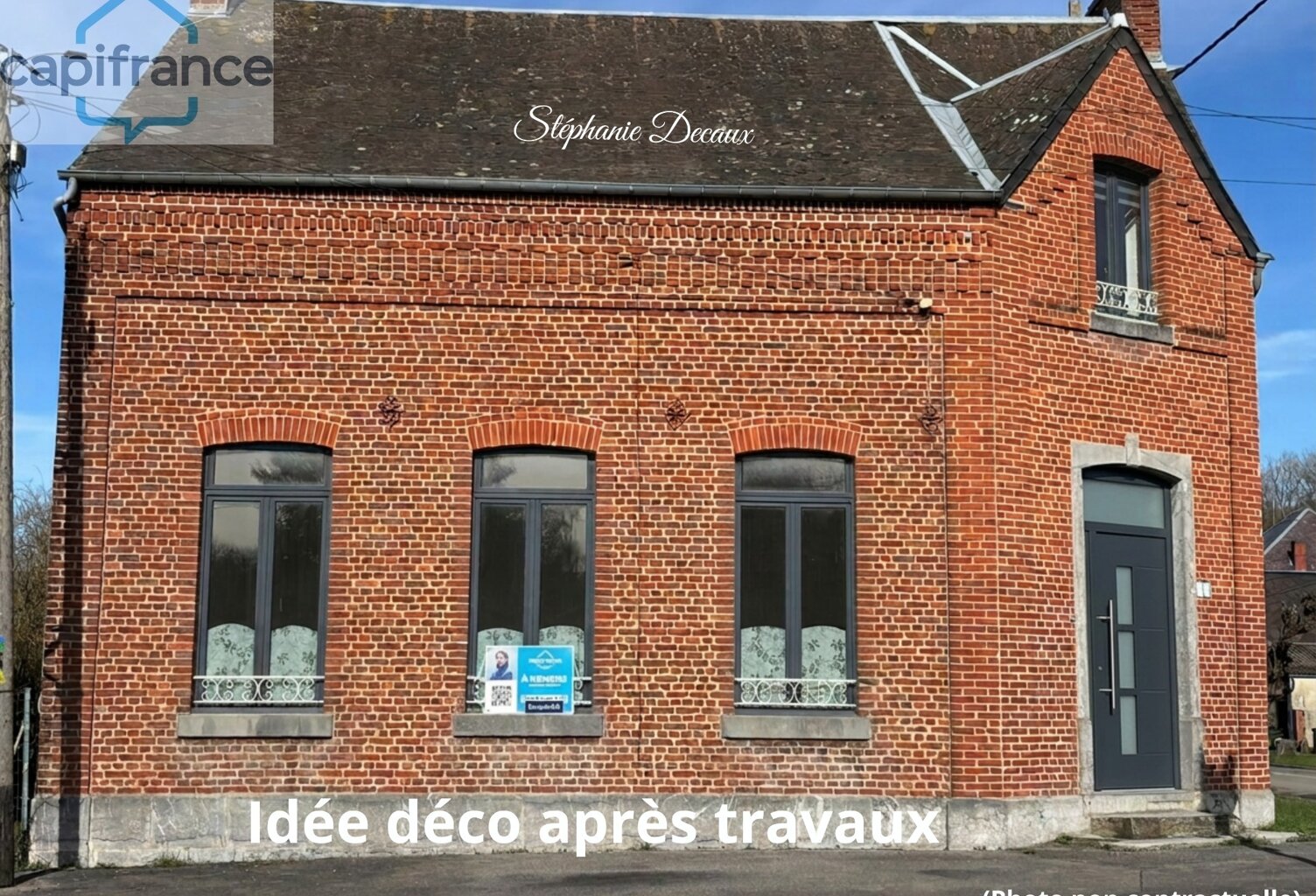 🏡A VENDRE : Charmante maison thierachienne aux supers volumes ! 4 chambres - 8 pièces - 175 m²-TRELON (59) — photo 1