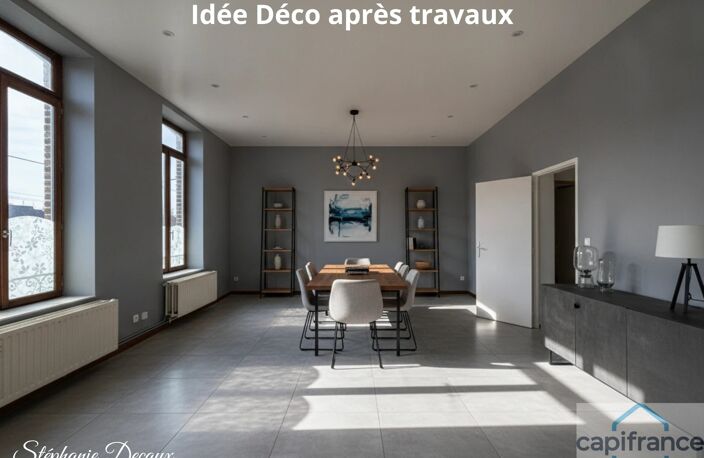 🏡A VENDRE : Charmante maison thierachienne aux supers volumes ! 4 chambres - 8 pièces - 175 m²-TRELON (59) — photo 4