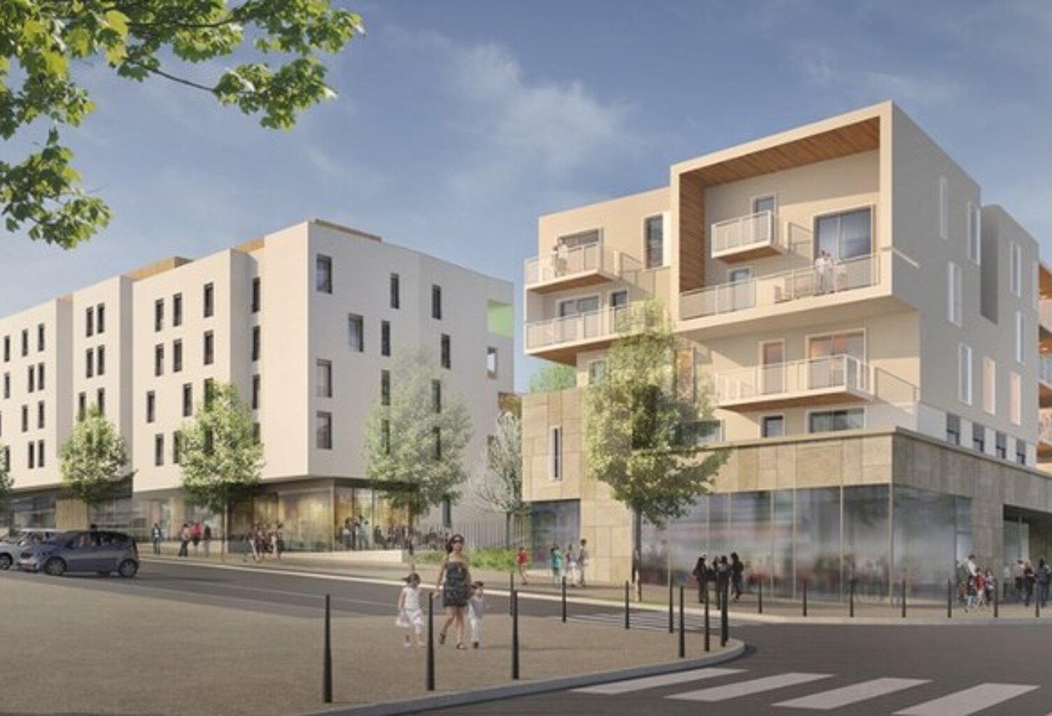 Dpt Rhône (69), à louer SATHONAY CAMP Locaux/bureaux avec vitrines sur rue,  135m2 en centre ville, brut de béton — photo 1