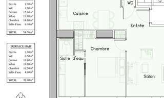 Appartement 2 Pièces 39 m² à vendre à Épinal (88000)