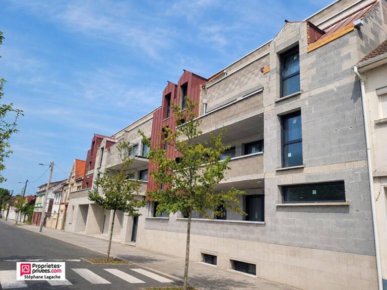 Appartement Etaples 2 pièce(s) cabine 45 m2 avec terrasse et parking — photo 1