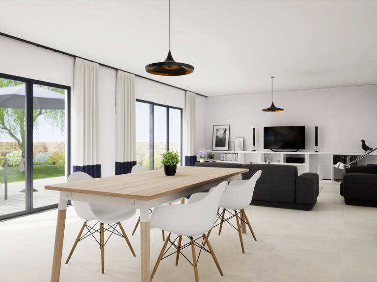 DEPT BOUCHES DU RHONE (13) AIX EN PROVENCE APPARTEMENT T4 EN — photo 1