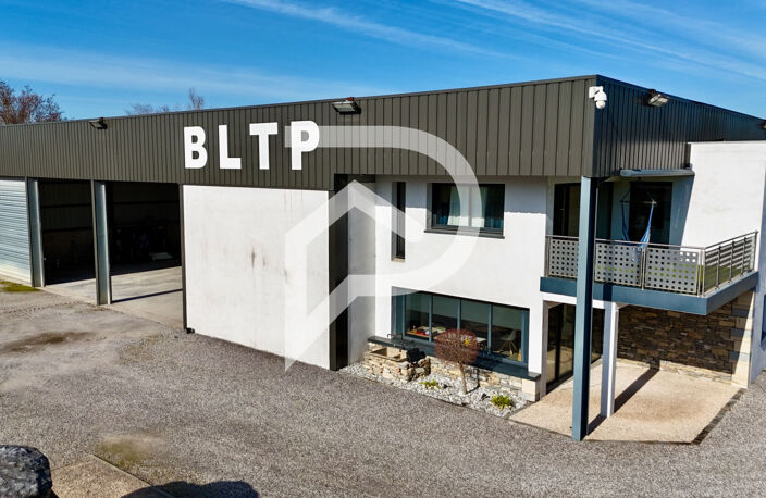 Local d'activité de 700 m² avec appartement T4 - BELLOCQ — photo 3