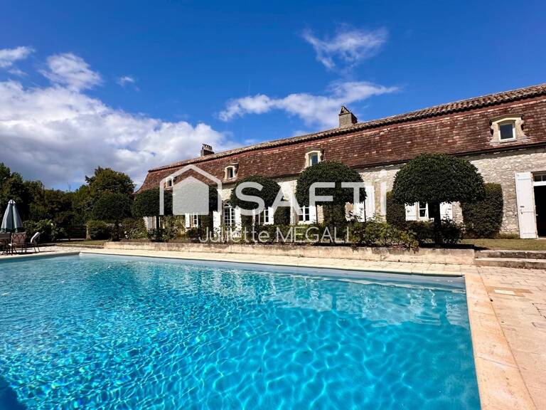 Superbe manoir, maison d'amis et dépendances sur plus de 11 hectares, entre Bergerac et Bordeaux — photo 1