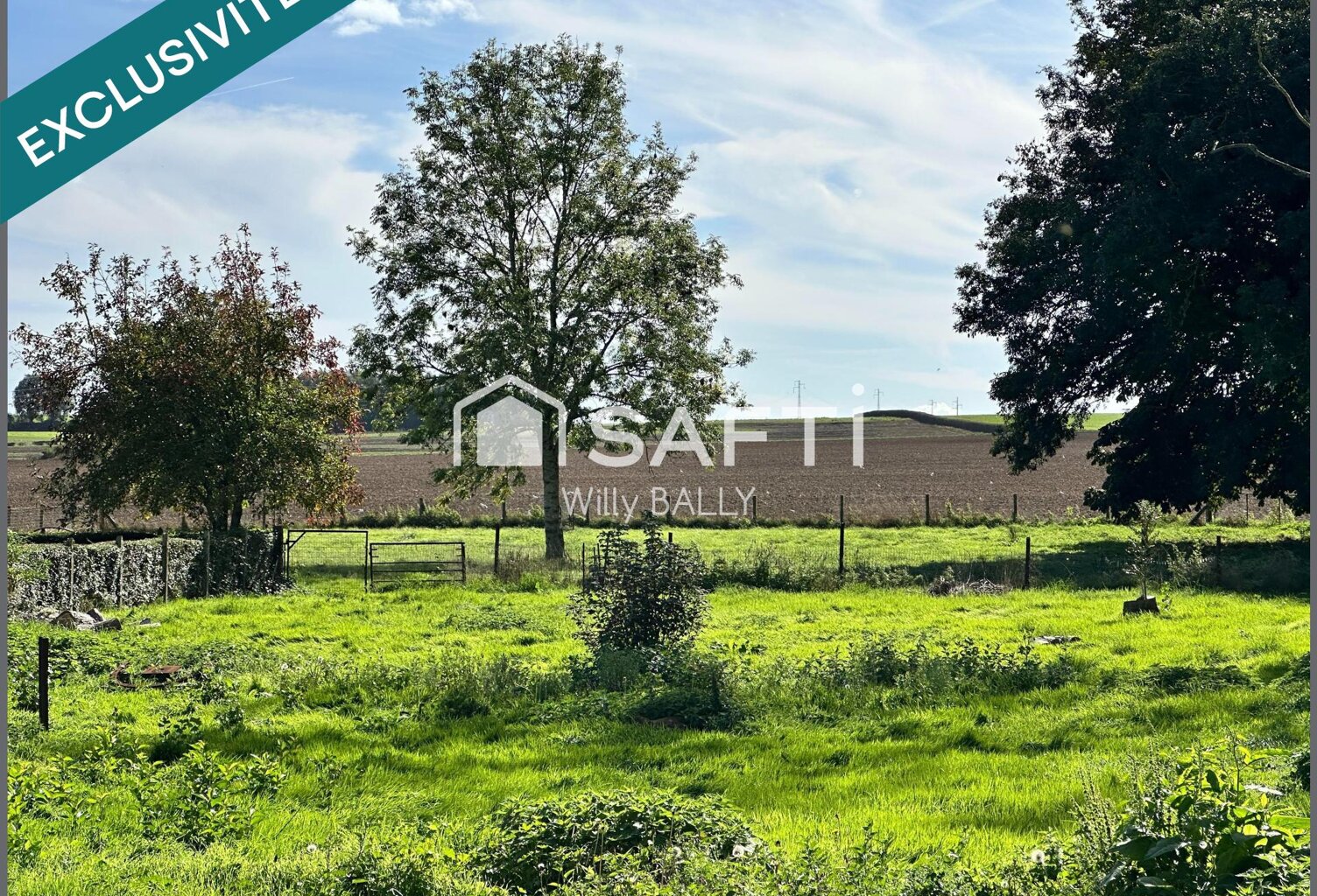 Terrain à bâtir de 776 m2 - 564 m2 constructibles. — photo 1