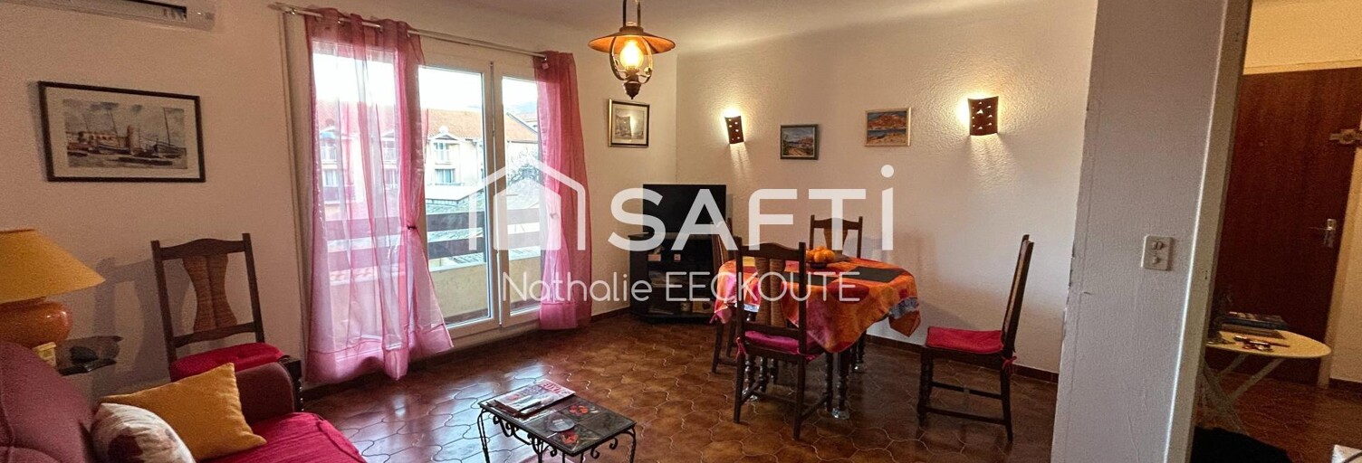 Appartement 3 Pièces 52 m² à vendre à Port-Vendres (66660)