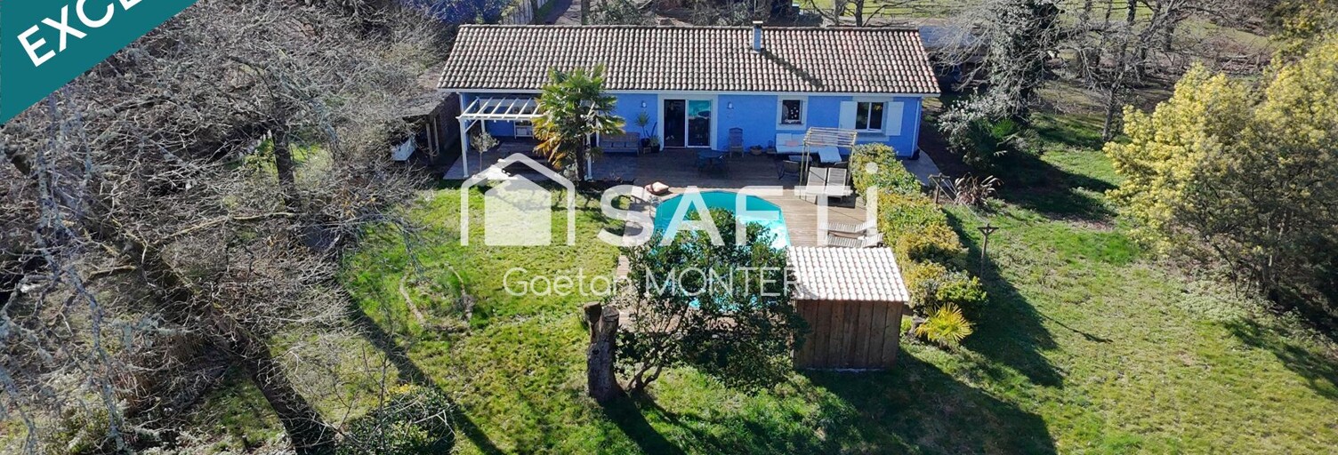 Maison 4 Pièces 97 m² à vendre à Lugos (33830)