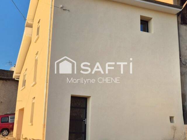 Maison de village sur les hauteurs de Tolvon ( 5 minutes de Voiron) de 120m² avec garage+cave+parcelle 50m² — photo du bien