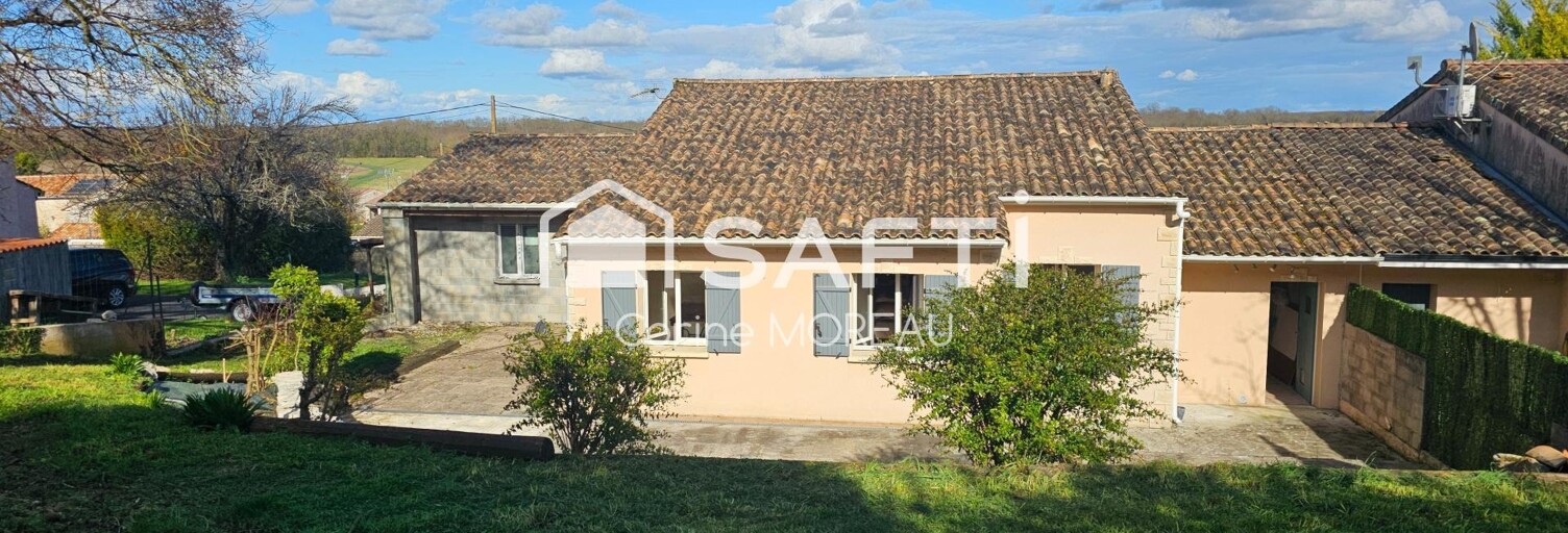 Maison 4 Pièces 112 m² à vendre à Roullet-Saint-Estèphe (16440)