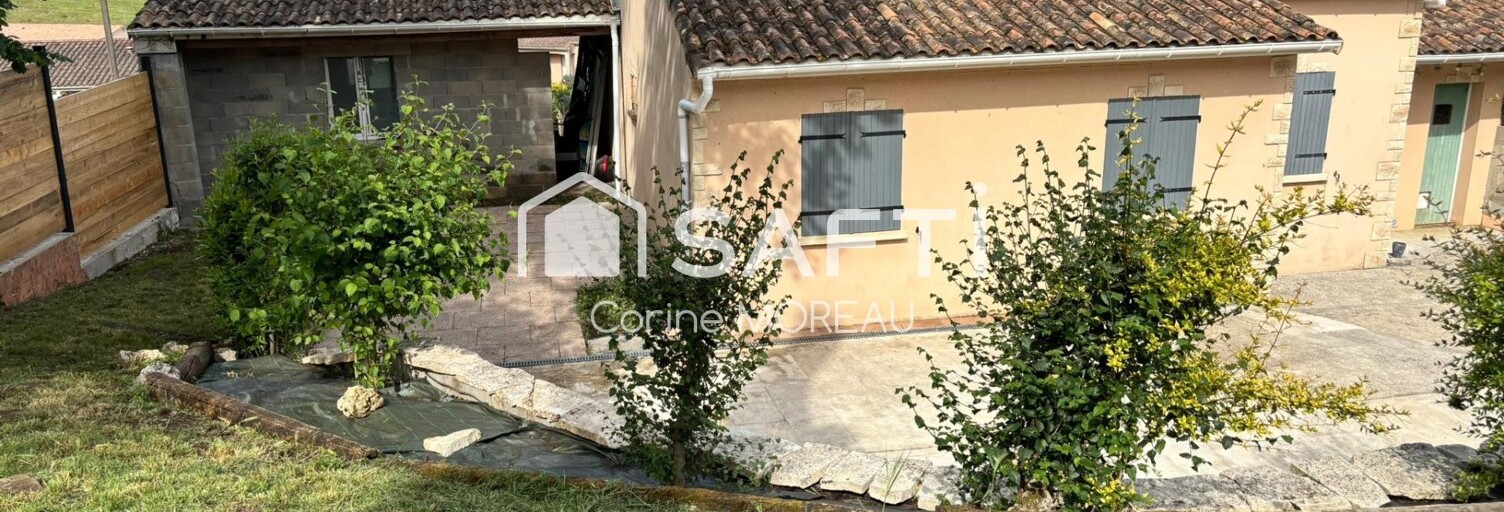 Maison 4 Pièces 87 m² à vendre à Roullet-Saint-Estèphe (16440)