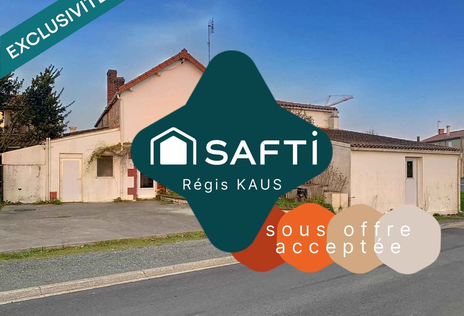 maison atypique à rénover, joli potentiel — photo 1