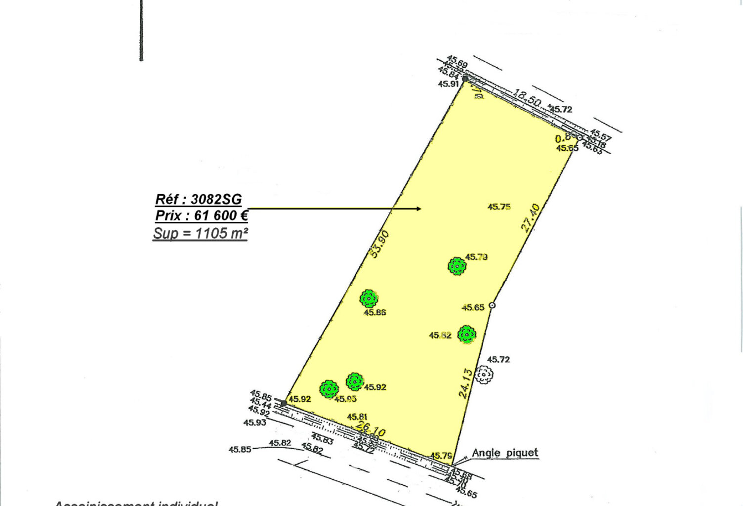 TEUILLAC TERRAIN A BATIR 1100 M2 — photo 1