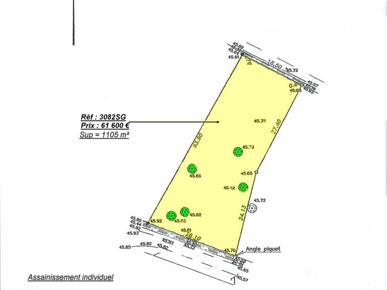 TEUILLAC TERRAIN A BATIR 1100 M2 — photo 1
