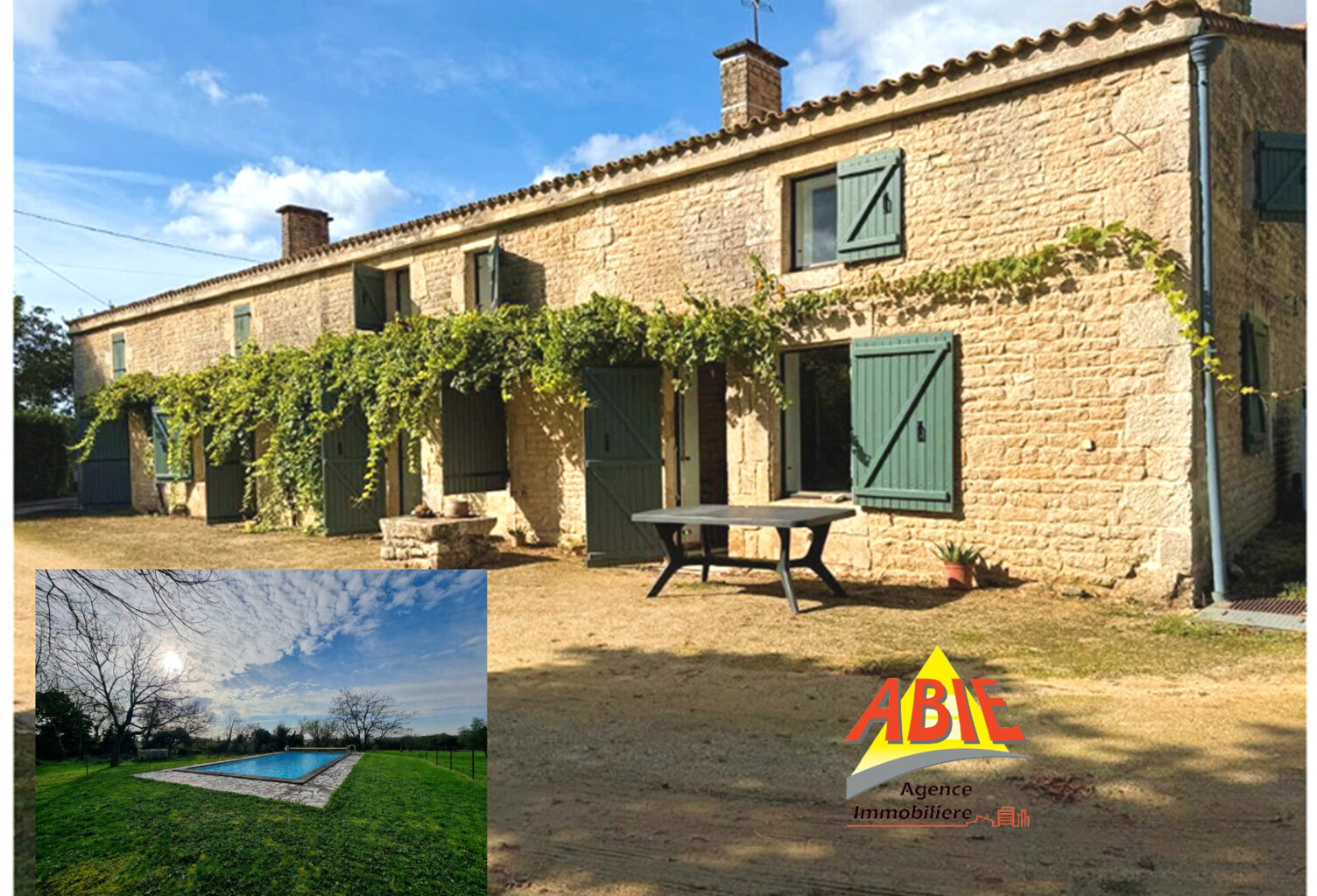 Maison en pierres 288m2 - Hameau de Coulon - 7 chambres - pi — photo 1