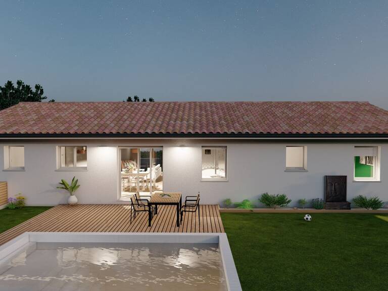 Maison neuve 4 chambres à leguillac  — photo 1