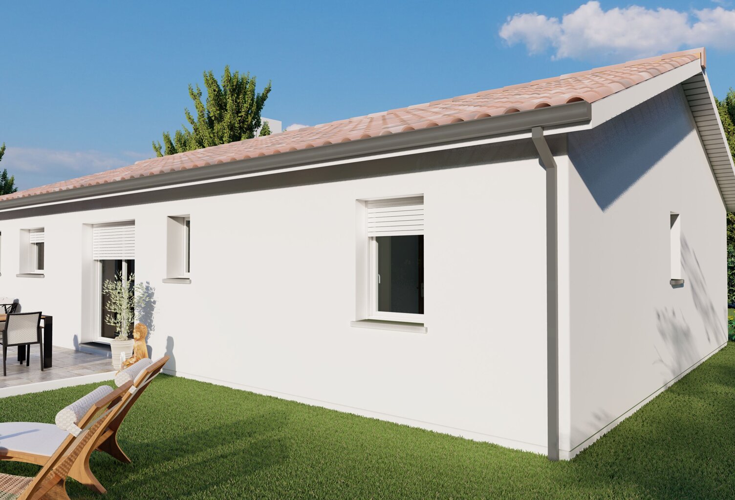 À VENDRE – Maison neuve à  Gravelle  (Projet de construction) Surface habitable : 95 m² + Garage — photo 1