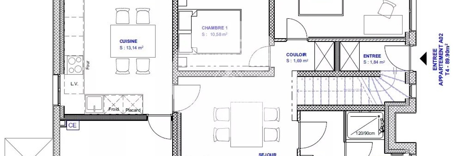 Appartement 3 Pièces 69 m² à vendre à Saint-Brevin-les-Pins (44250)
