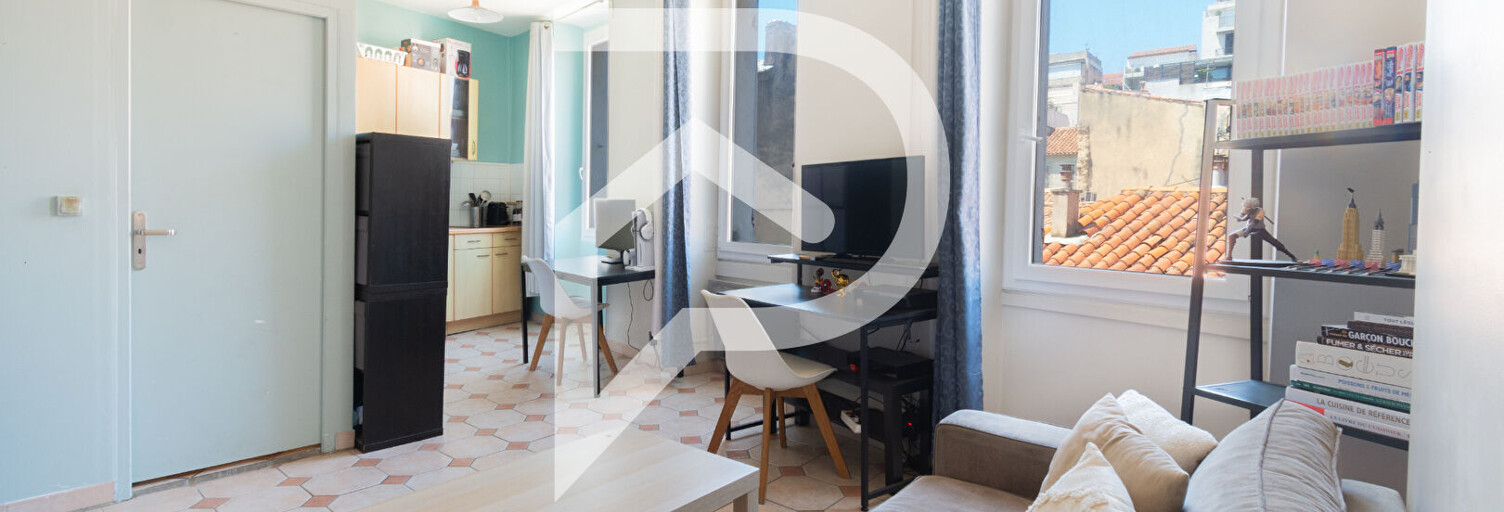 Appartement 1 Pièce 24 m² à vendre à Marseille 7 (13007)