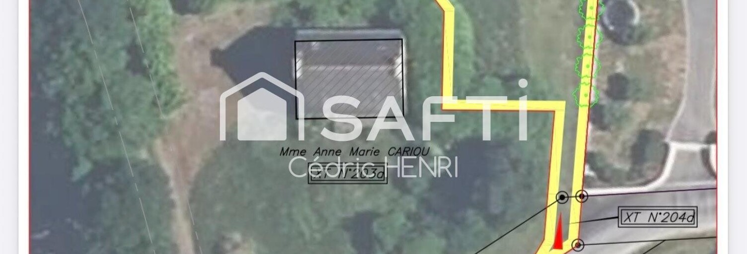 Terrain  1200 m² à vendre à Pleyben (29190)