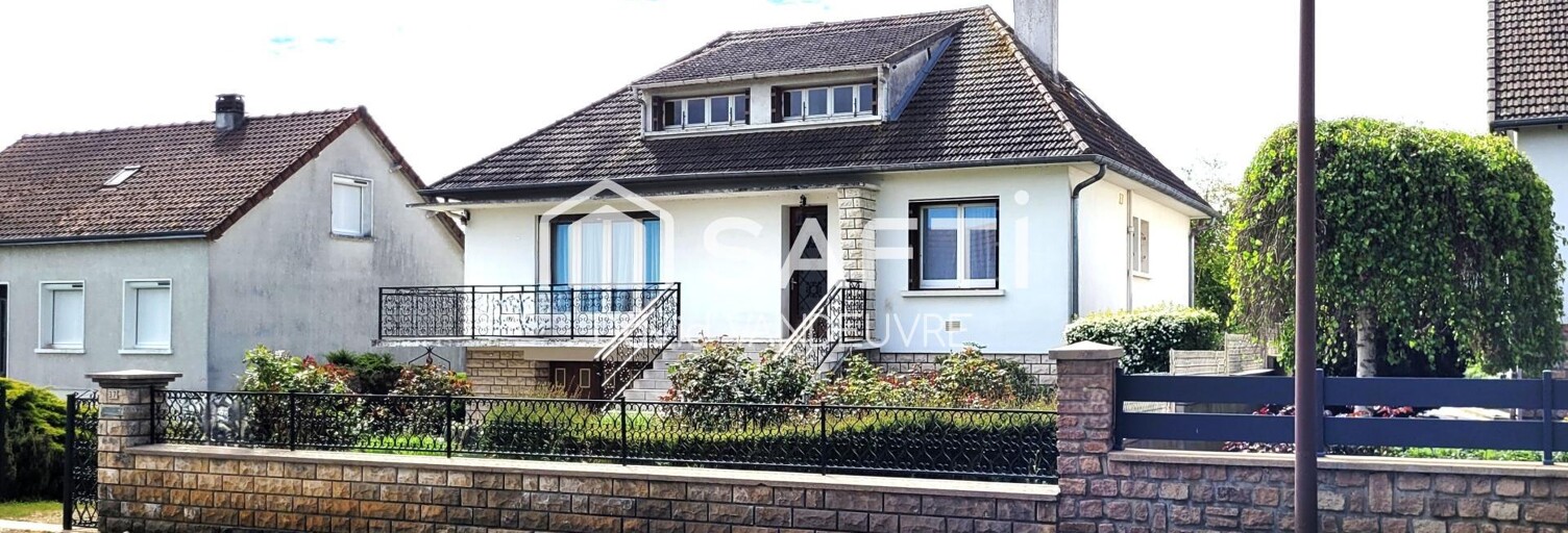 Maison 7 Pièces 117 m² à vendre à Éguzon-Chantôme (36270)
