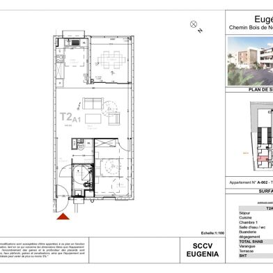 Appartement 2 pièces 280999 €