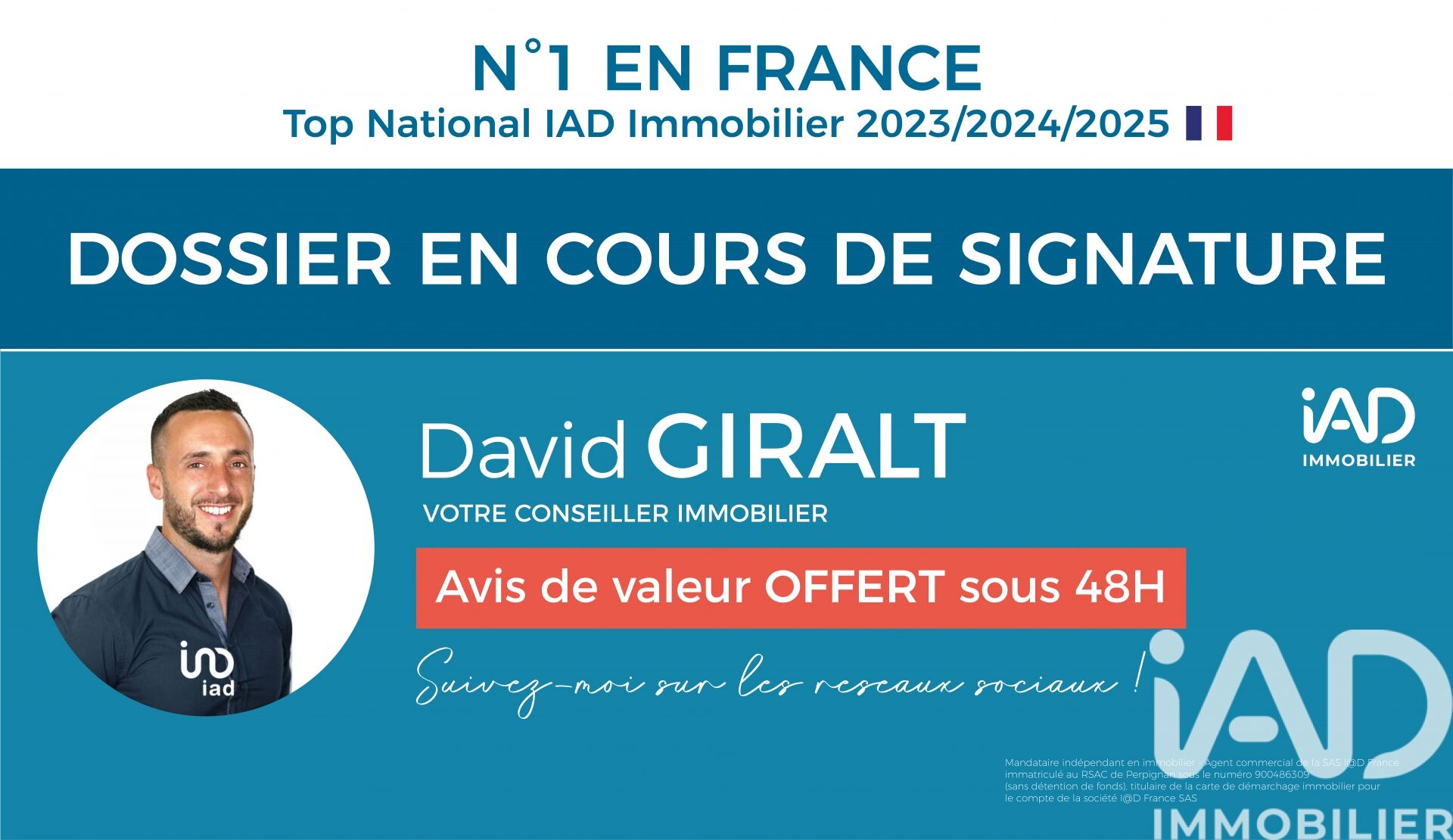 Agence immobilière de I@D FRANCE