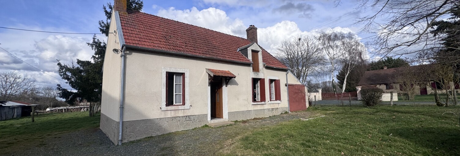 Maison 3 Pièces 55 m² à vendre à Saint-Denis-de-Jouhet (36230)
