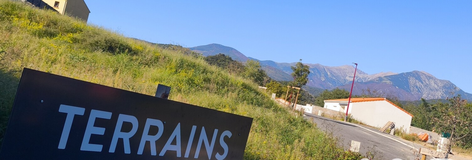 Terrain  450 m² à vendre à Amélie-les-Bains-Palalda (66110)