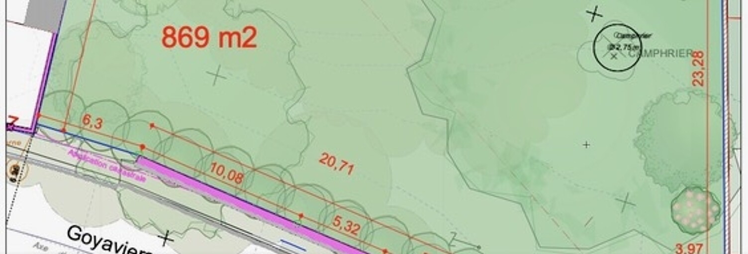Terrain  869 m² à vendre à Saint-Denis (97400)