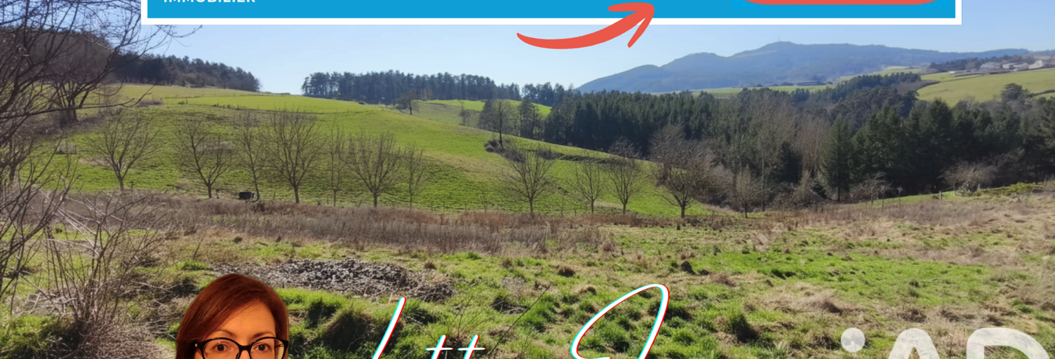 Terrain  1202 m² à vendre à Beauzac (43590)