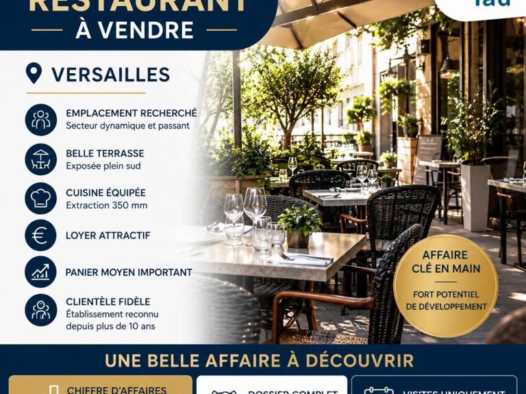 Vente Restaurant 45 m&sup2; — photo 1