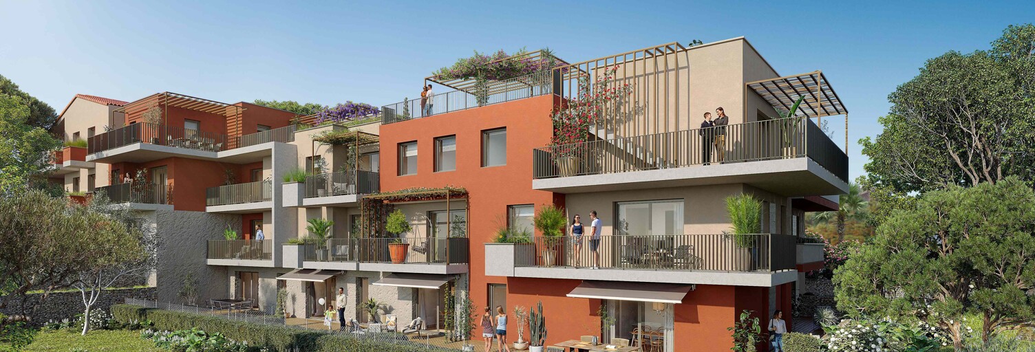 Appartement neuf T1, T2, T3, T4 Pièce 31 à 90 m² à vendre à Antibes (06600)