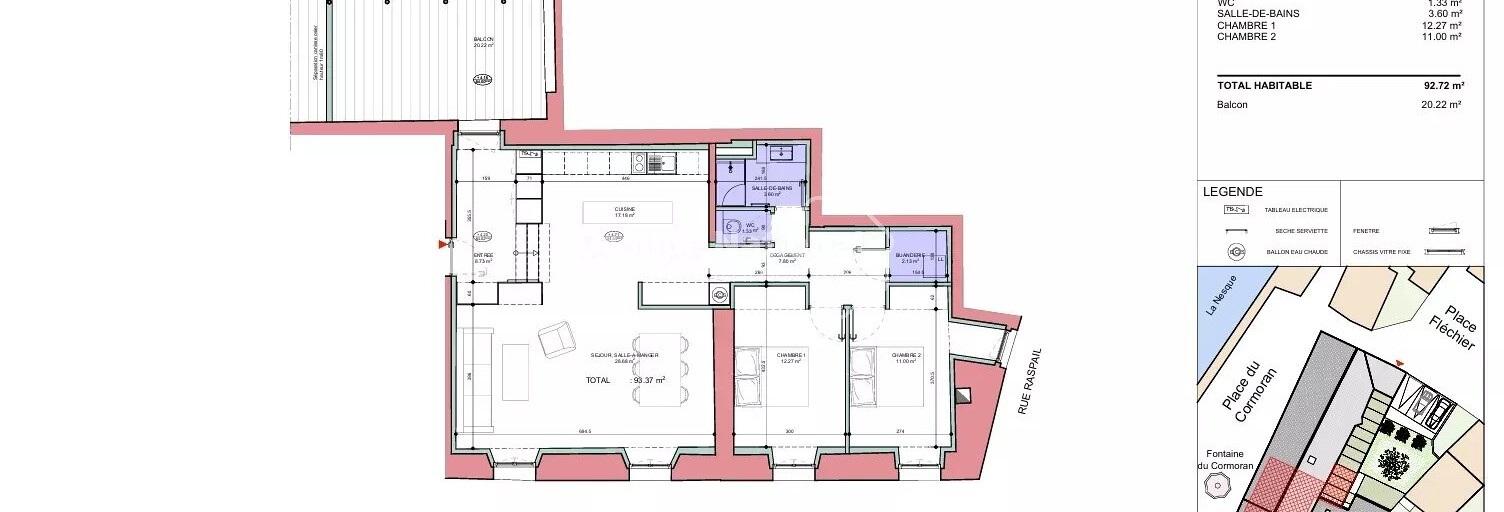 Appartement 3 Pièces 92 m² à vendre à Pernes-les-Fontaines (84210)