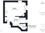 Ravissant studio de 30m² avec mezzanine - Calme et exposé sud - Boulevard Ney, Paris — photo 3