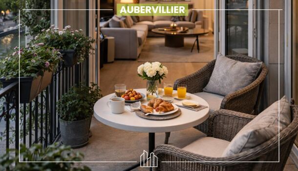 Appartement 3 pièces  à vendre Aubervilliers 93300