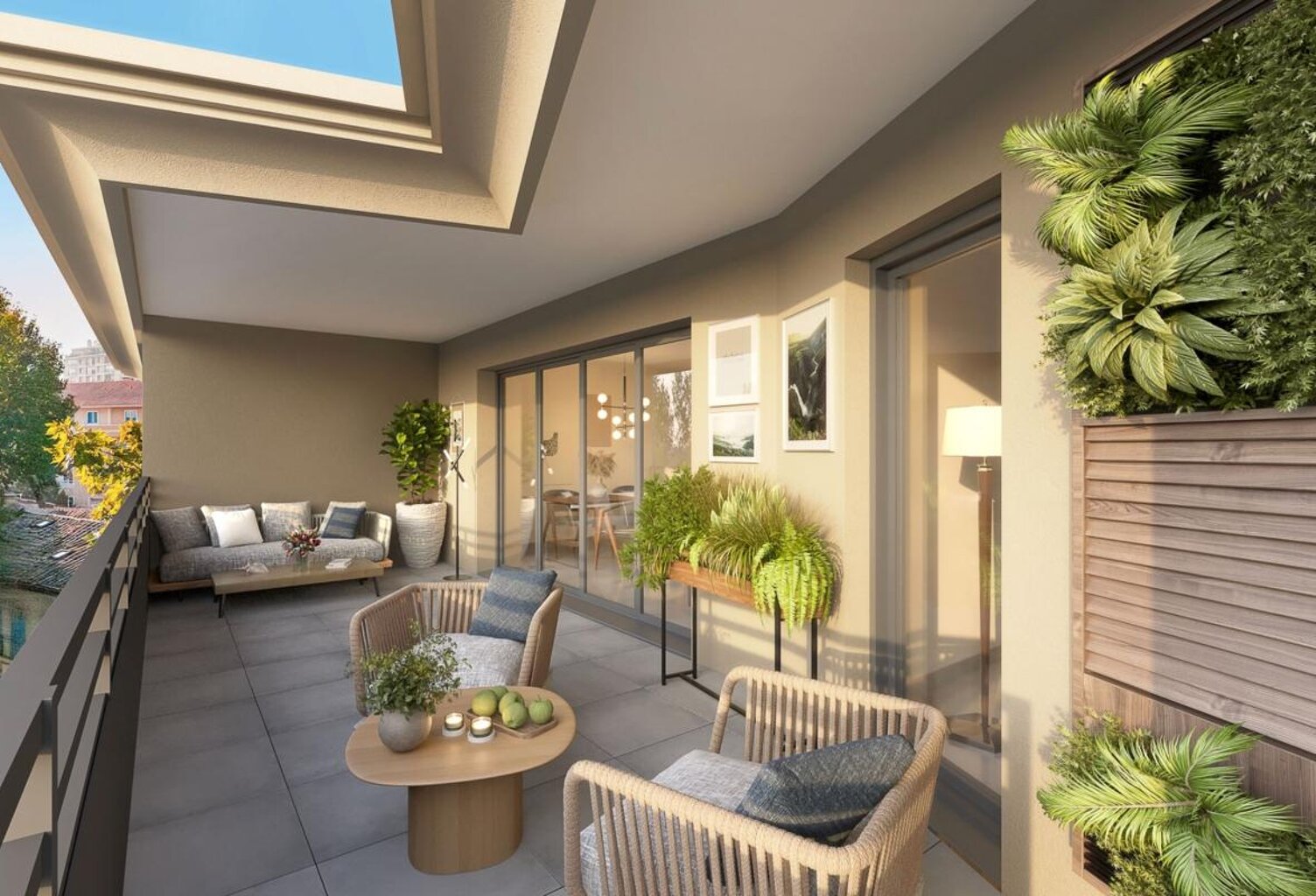 APPARTEMENT TYPE 3  79 M2 ET TERRASSE DE 21 M2 + PARKING SOUTERRAIN DANS RÉSIDENCE NEUVE HAUT DE GAMME — photo 1