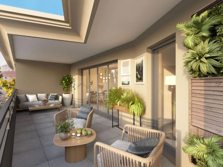 APPARTEMENT TYPE 3  79 M2 ET TERRASSE DE 21 M2 + PARKING SOUTERRAIN DANS RÉSIDENCE NEUVE HAUT DE GAMME — photo 1