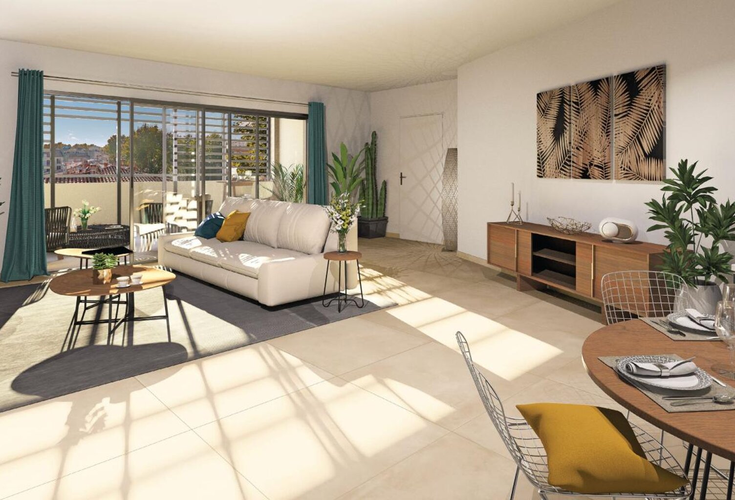 APPARTEMENT TYPE 4 90 M2 AVEC BELLE TERRASSE SUD ET PARKING EN SOUS-SOL À VENDRE DANS RÉSIDENCE NEUVE  STANDING — photo 1