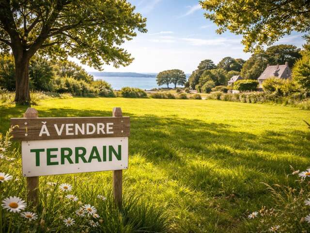 SURZUR beau terrain — photo du bien