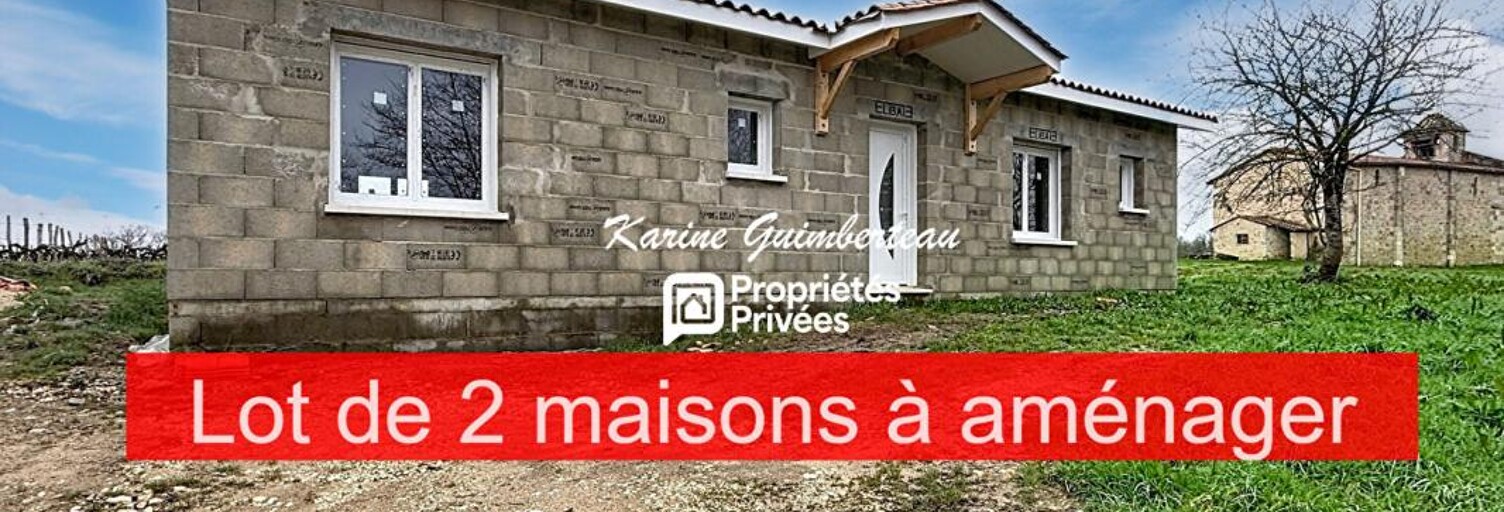 Maison 8 Pièces 296 m² à vendre à Saint-Aulaye-Puymangou (24410)