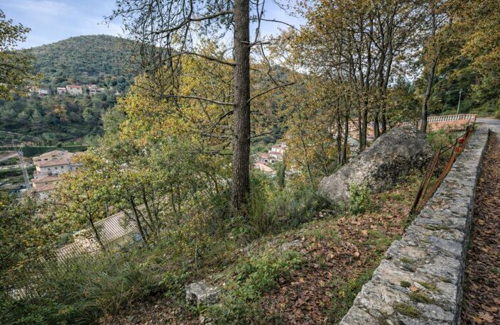 Terrain à bâtir 2 villas, permis accepté Tourrette Levens 1600 m2 — photo 2