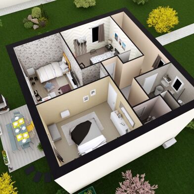 Maison 4 pièces 295851 €