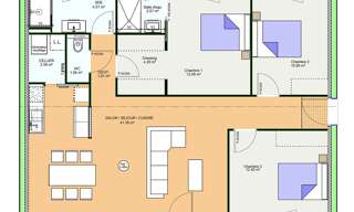 Maison 94 m² à construire Charbonnières-les-Vieilles (63410)