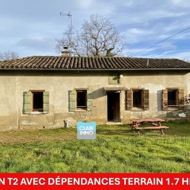 Maison 2 pièces 66000 €