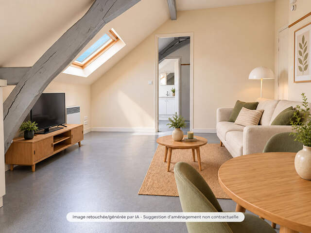 Appartement de type 2 - au calme- Visitation — photo du bien