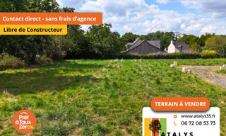 Terrain  355 m² à vendre à Gévezé (35850)
