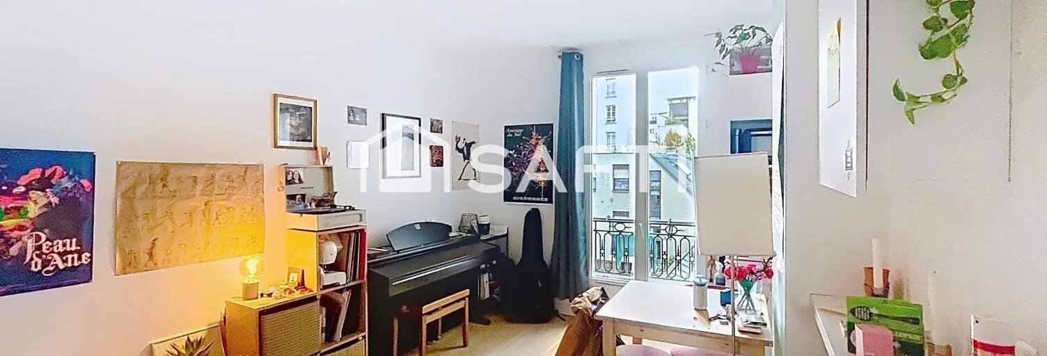 Appartement 1 Pièce 22 m² à vendre à Paris 19 (75019)