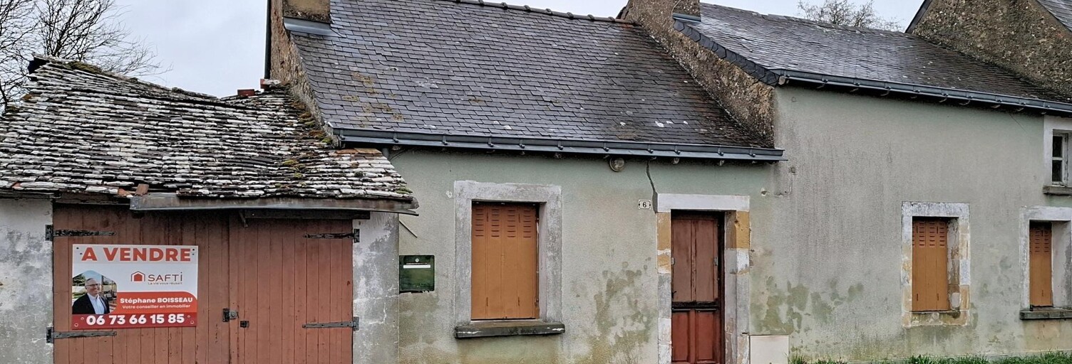 Maison 3 Pièces 55 m² à vendre à Bazouges Cré sur Loir (72200)