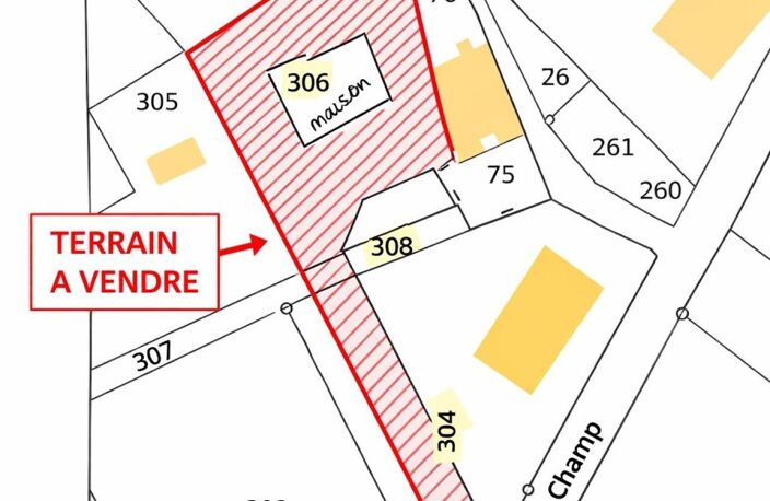 A Fameck, hauteurs d Edange, terrain 1000 m2, libre constructeur, hors lotissement, dans une impasse — photo 4